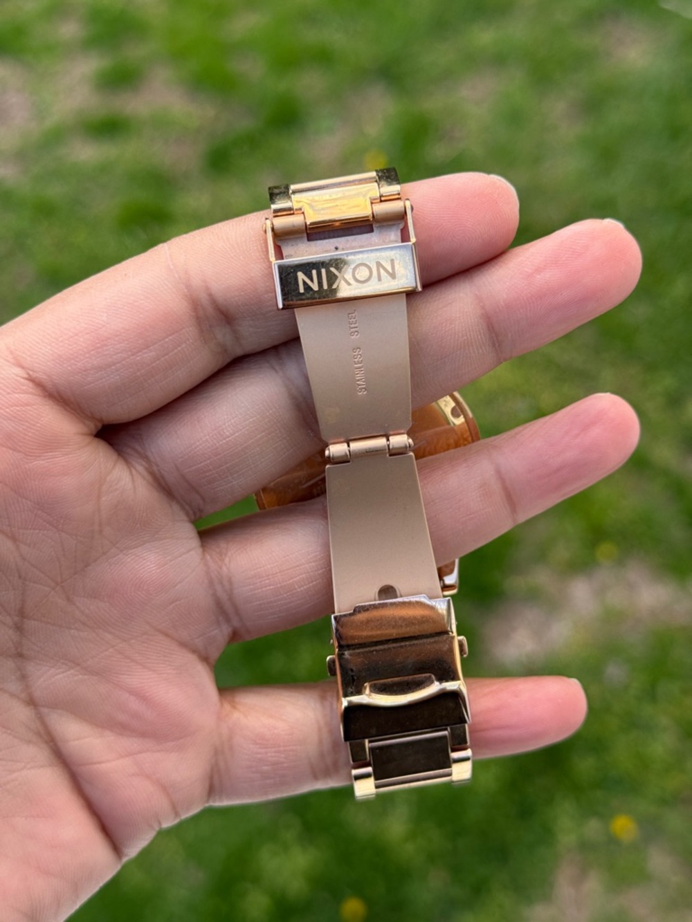 Nixon Women's Gold Stainless Steel Watch The Camden Watch - Picture 8 of 9